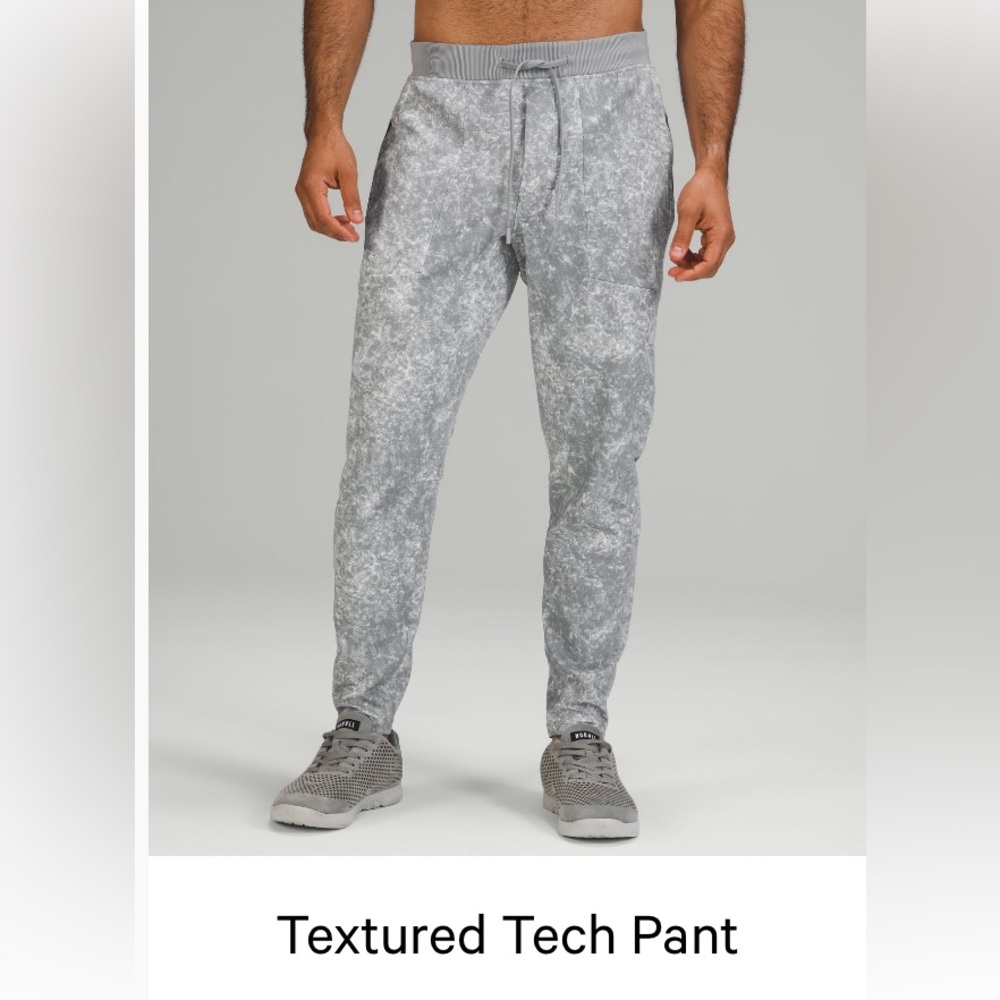 Lululemon Textured Tapered Joggers